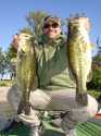 2 bass de 46cm pris en octobre 07 dans une lône du Rhône 2 bass de 46cm pris en octobre 07 dans une lône du Rhône